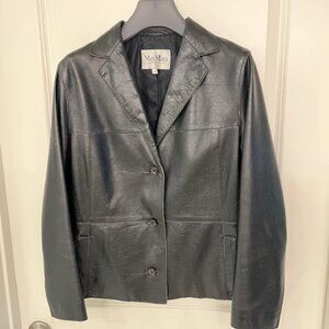 Max Mara Leather Jacket